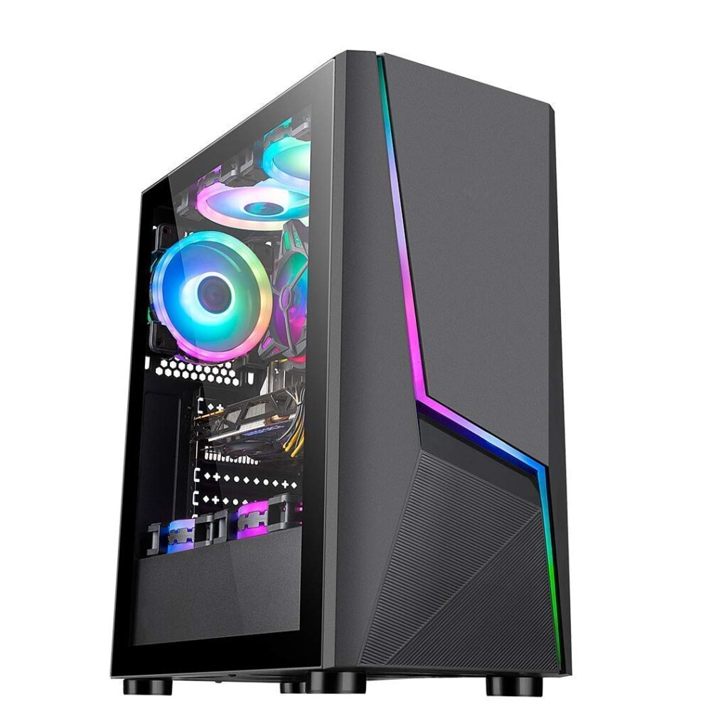 Ant Esports ICE-311MT Mid-Tower ATX Computer Case I Gaming Cabinet