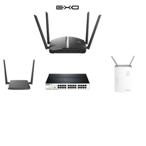 Routers, Wi-Fi Dongles, Switches